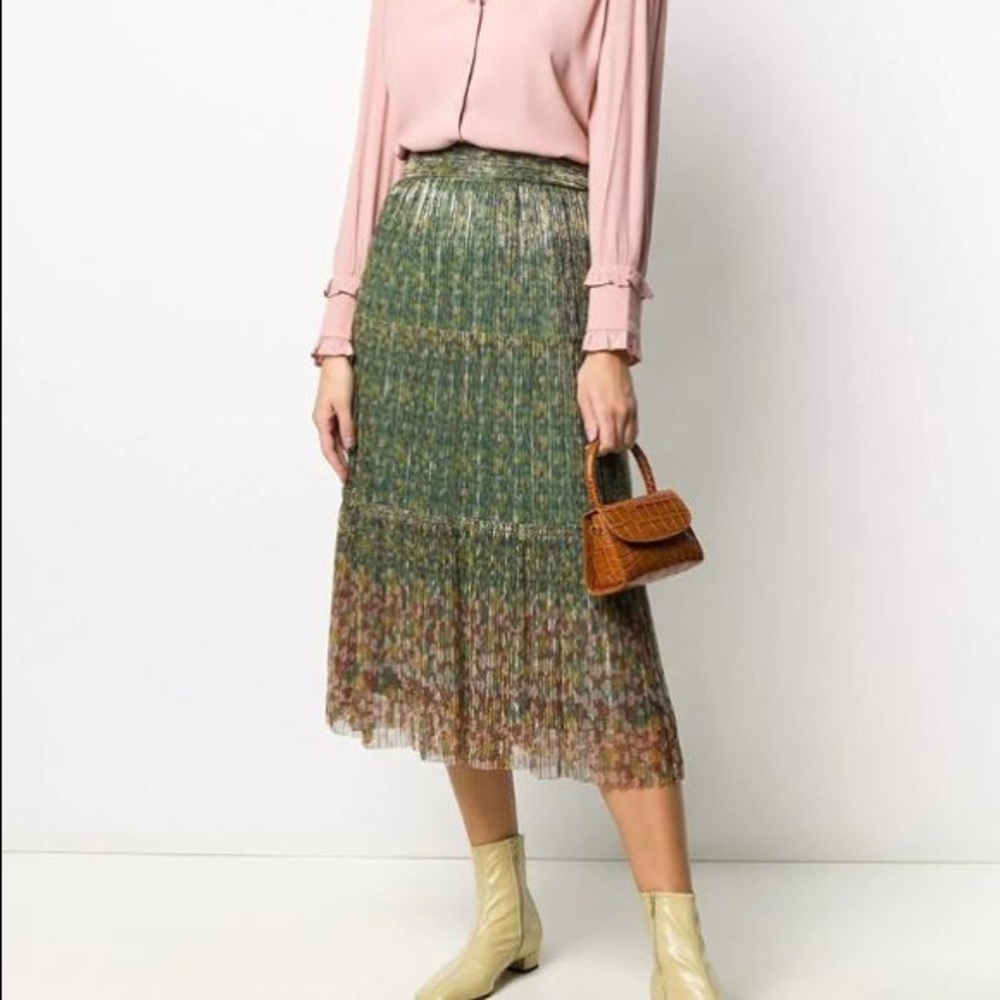 Ba&sh MIDI Skirt Shiny - Picture 4 of 4